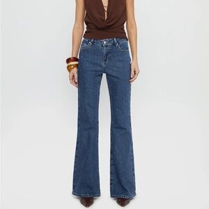 Magic Mirror Mid Rise Bootleg Jeans